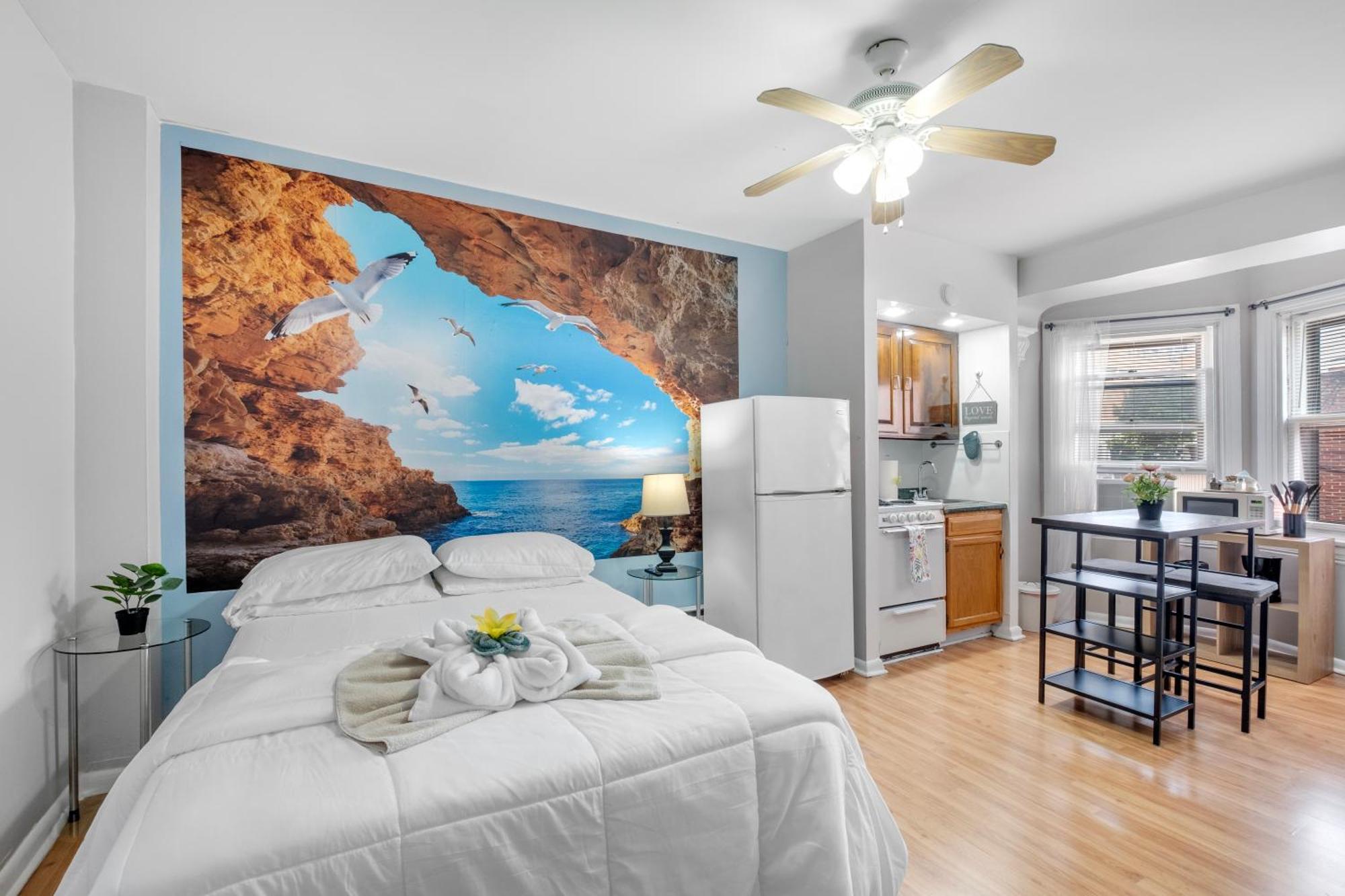 Stylish Studio In City Center Philadelphia Kültér fotó